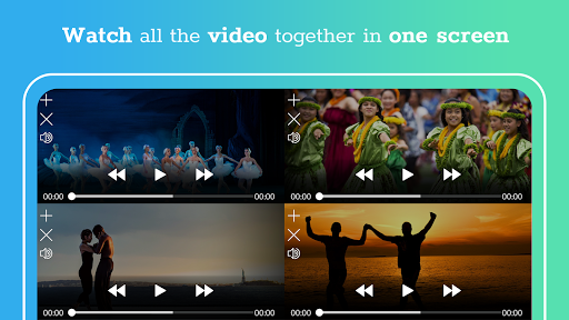 Multi Screen Video Player - عکس برنامه موبایلی اندروید