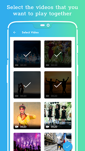 Multi Screen Video Player - عکس برنامه موبایلی اندروید