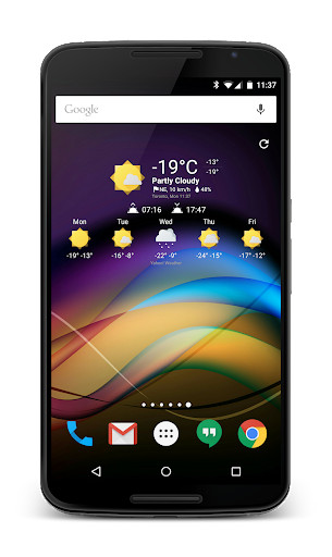 Chronus Information Widgets - Image screenshot of android app