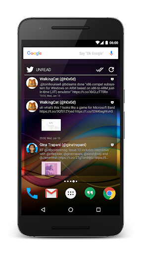 Chronus Information Widgets - Image screenshot of android app