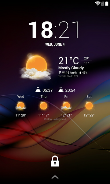 Chronus: MIUI Weather Icons - Image screenshot of android app