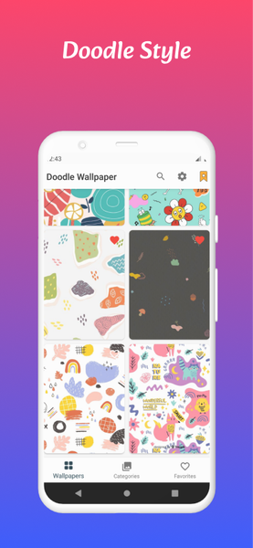 Doodle Wallpaper - عکس برنامه موبایلی اندروید