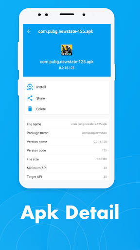 Apk Extractor - عکس برنامه موبایلی اندروید
