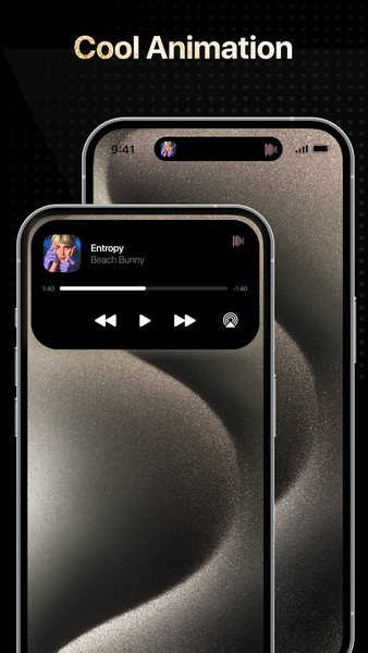 Dynamic Notification Bar - Image screenshot of android app