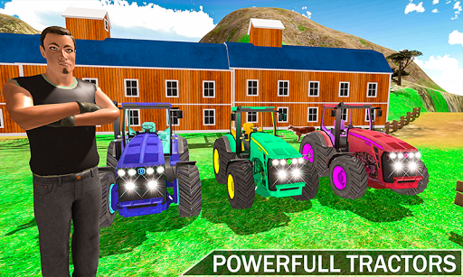 Village Farming Simulator ۲۰۱۹ - Tractor Driver ۱۹ - عکس برنامه موبایلی اندروید