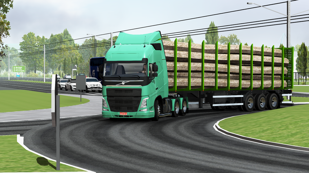 World Truck Driving Simulator - Gameplay image of android game