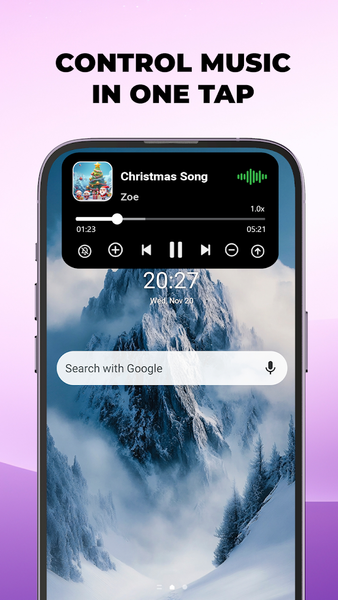 Dynamic Notification Bar Pro - عکس برنامه موبایلی اندروید