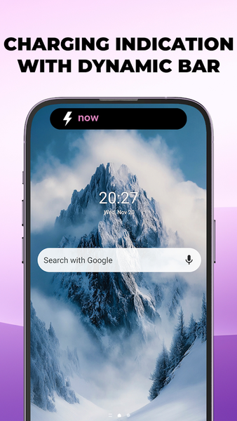 Dynamic Notification Bar Pro - عکس برنامه موبایلی اندروید