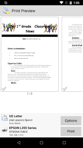 MailGatePrint - Email-based Print Server - عکس برنامه موبایلی اندروید