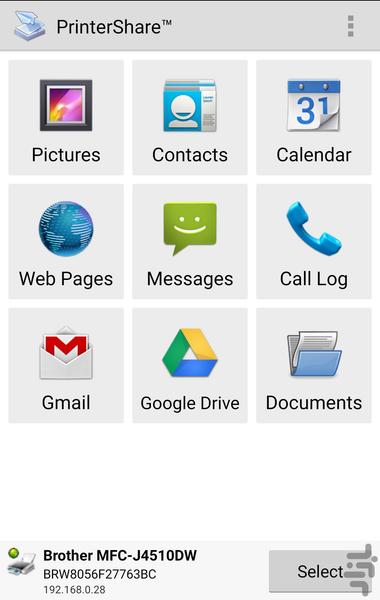 چاپ موبایل PrinterShare - Image screenshot of android app