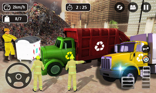 Garbage Trash Truck Driving 20 - عکس بازی موبایلی اندروید