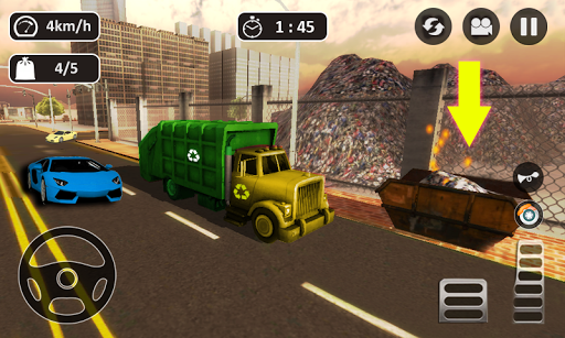 Garbage Trash Truck Driving 20 - عکس بازی موبایلی اندروید