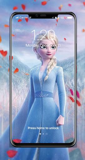 Cartoon Ice Princess Dool - Wallpapers - Image screenshot of android app