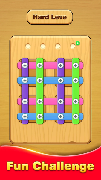 Magic Screw & Wooden Puzzle - Gameplay image of android game