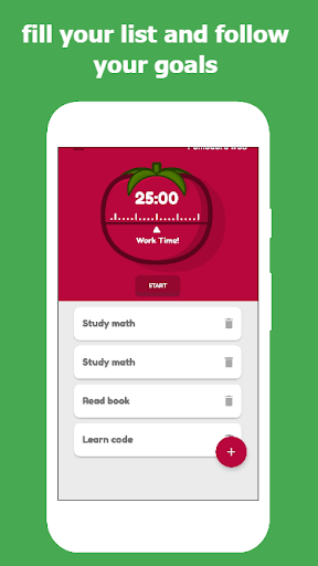 Pomodoro : Work Efficiently, Don't Lose Focus - Image screenshot of android app