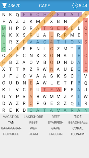 Word Search - عکس بازی موبایلی اندروید
