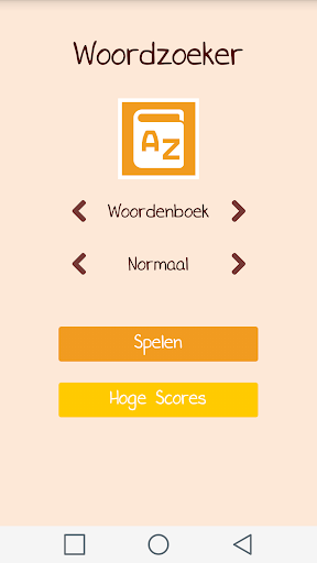 Woordzoeker - Gameplay image of android game