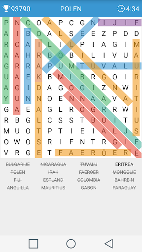 Woordzoeker - Gameplay image of android game