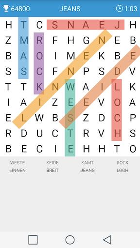 Wortsuche - عکس بازی موبایلی اندروید