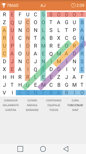 Sopa de Letras - عکس بازی موبایلی اندروید