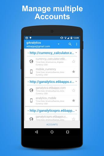 gAnalytics - Analytics - عکس برنامه موبایلی اندروید