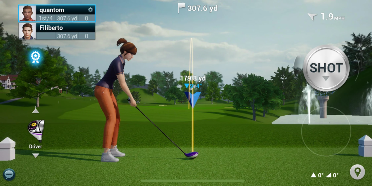 Perfect Swing - Golf - عکس بازی موبایلی اندروید