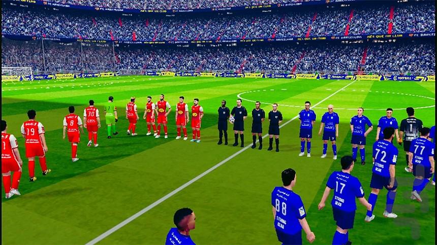 eFootball 2025 فوتبال غیررسمی - Gameplay image of android game