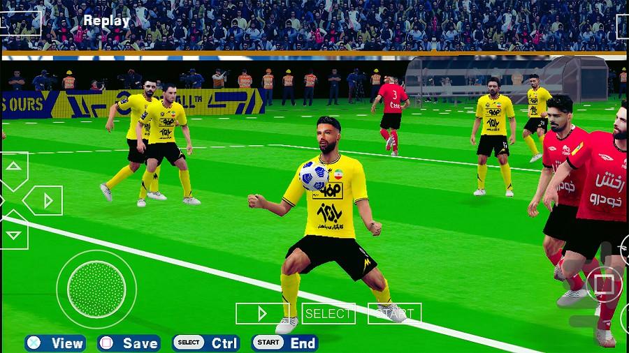 eFootball 2025 فوتبال غیررسمی - Gameplay image of android game