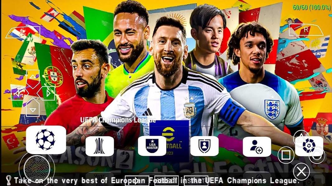 شبیه‌ساز eFootball Arabi 2024 عربی - Gameplay image of android game