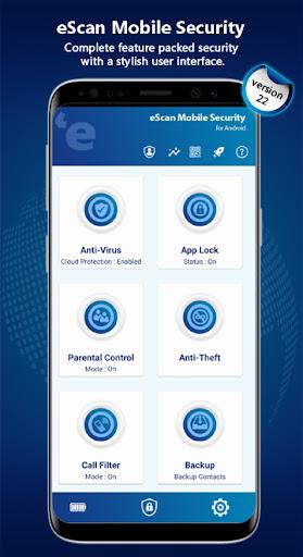 eScan Mobile Security - Image screenshot of android app