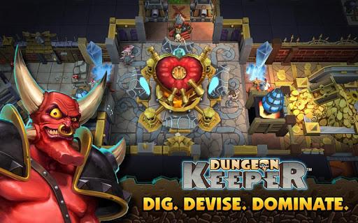 Dungeon Keeper - نگهبان سیاه چال - Gameplay image of android game