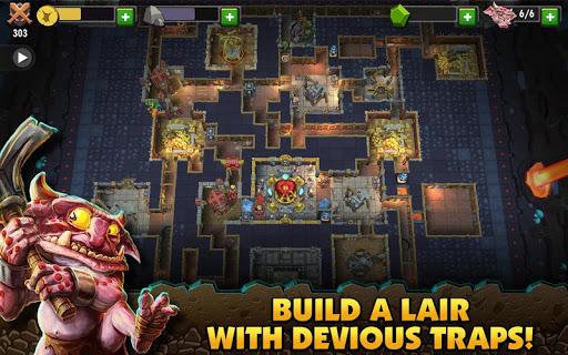 Dungeon Keeper - نگهبان سیاه چال - Gameplay image of android game