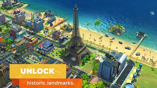 SimCity BuildIt (مود) - Gameplay image of android game