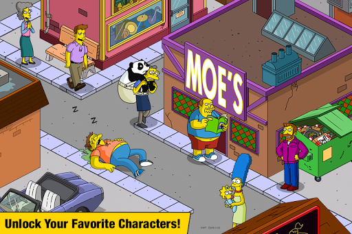 The Simpsons™: Tapped Out - Gameplay image of android game