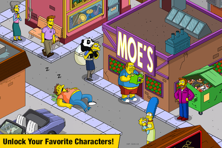 The Simpsons™:  Tapped Out - Gameplay image of android game