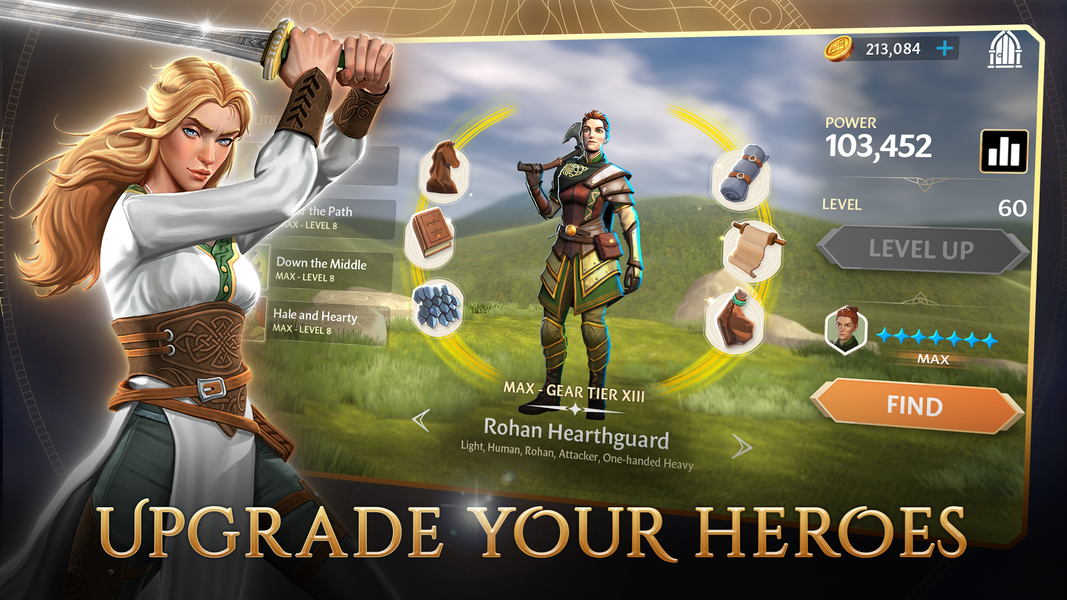 The Lord of the Rings: Heroes - عکس بازی موبایلی اندروید