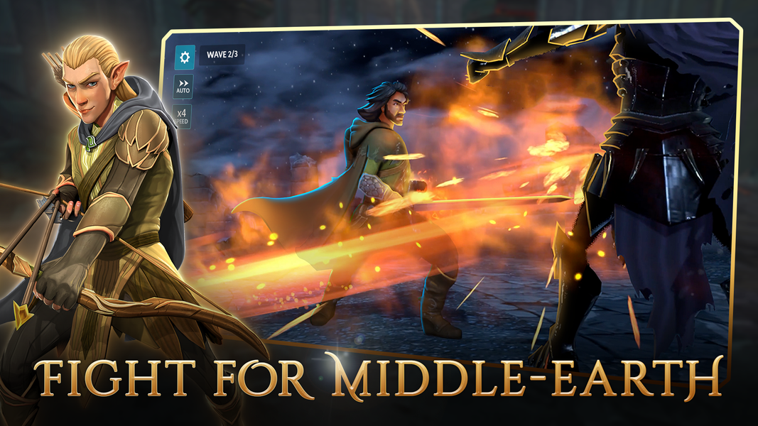 The Lord of the Rings: Heroes - Gameplay image of android game