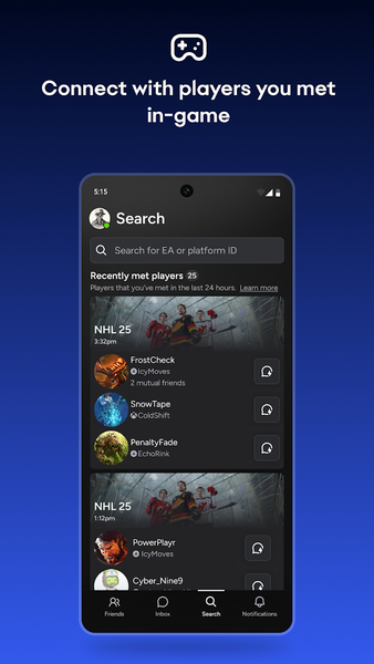 EA Connect - Image screenshot of android app