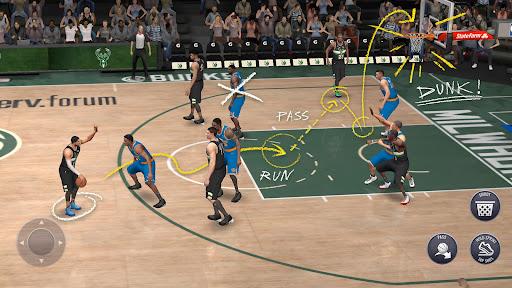 NBA LIVE Mobile Basketball - بسکتبال ان بی ای آنلاین - Gameplay image of android game