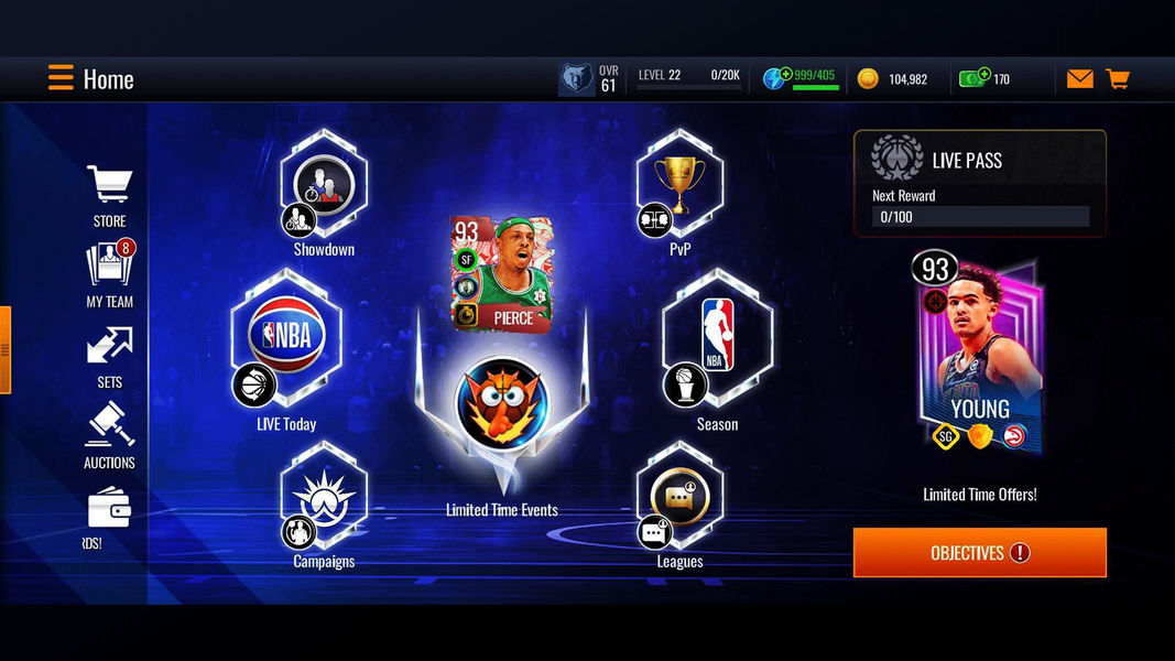 NBA Live Asia - Gameplay image of android game