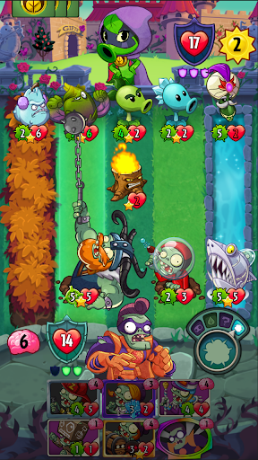 Plants vs. Zombies™ Heroes - Gameplay image of android game
