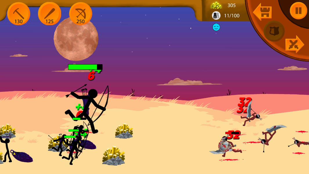 Stickman War : Infinity battle - عکس بازی موبایلی اندروید