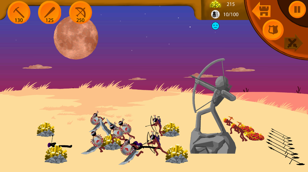 Stickman War : Infinity battle - عکس بازی موبایلی اندروید
