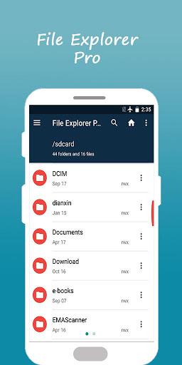 File Explorer Pro - عکس برنامه موبایلی اندروید