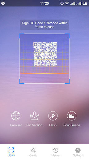 Barcode Scanner - QR Scanner - عکس برنامه موبایلی اندروید
