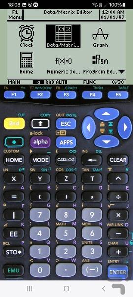 ماشین حساب TI89 - Image screenshot of android app