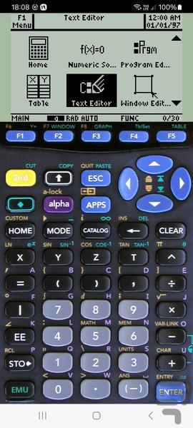 ماشین حساب TI89 - Image screenshot of android app