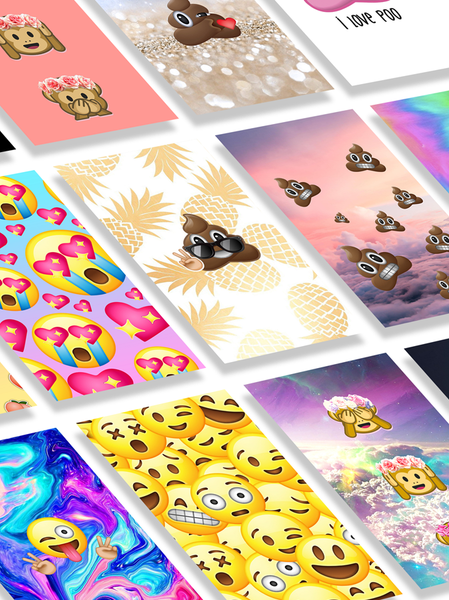 Emoji Wallpapers & Backgrounds - عکس برنامه موبایلی اندروید