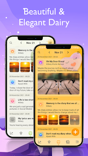Diary App - Your Daily Journal - عکس برنامه موبایلی اندروید