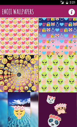 Emoji Wallpapers Free - Image screenshot of android app